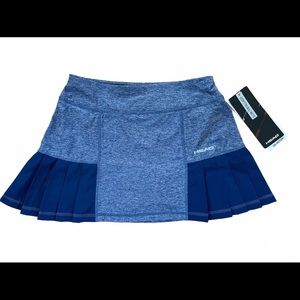 NWT Head Pleated Skort XS